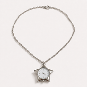 Star Clock Necklace
